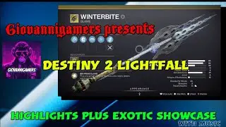 Destiny 2 Highlights + Winterbite Exotic Glaive Showcase