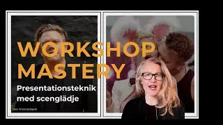 Presentationsteknik med scenglädje