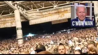 F--k Joe Biden Chants Erupt in Deep Blue Massachusetts (Staind Concert, Mansfield, MA 10/1/21)
