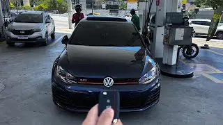Só eu, o GOLF GTI e esse momento que eu precisava