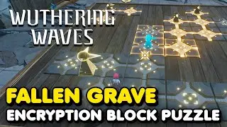 Wuthering Waves - Fallen Grave Encryption Block Puzzle Solution