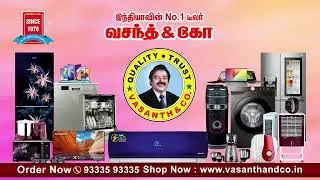 வசந்த் & கோ Back to School Digital Discount Sale 2024 | Vasanth & Co