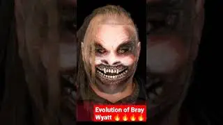 Evolution of Bray Wyatt 1987 - 2022 (present) #wwe #shorts #wweraw #braywyatt