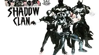 Пользовательские легенды Marvel - Человек-паук - Mangaverse Человек-паук - SHADOW CLAN - фигурка BAAL