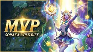 🍌SORAKA İLE AAA ARAM NASIL DOMİNE EDİLİR? MVP PERFORMAMCE! #soraka  #wildrift  #wildriftgameplay