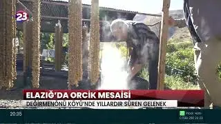 ELAZIĞ&rsquo;DA ORCİK MESAİSİ DEĞİRMEN&Ouml;N&Uuml; K&Ouml;Y&Uuml;&rsquo;NDE YILLARDIR S&Uuml;REN GELENEK