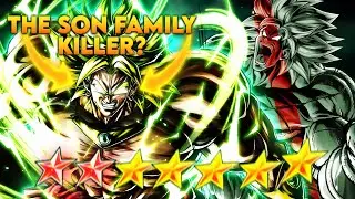 Dragon Ball Legends- THIS BROLY IS THE TRUE SON FAMILY DESTROYER! BETTER THAN Z7 PURPLE BROLY?