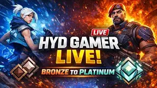 VALORANT LIVE II BRONZE TO PLAT RANK PUSH II FULL MATCH #valorant #live