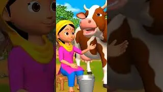 Happy cow, healthy milk 🐄🥛en cows are loved, cared for, and A beautiful kids story about farm life