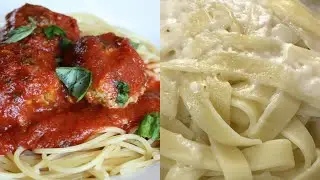 🔴Live! Fresh Pasta: Spaghetti with Meatballs and Fettuccine Alfredo | Noah's Kitchen Show