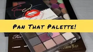Pan That Palette + Depotting Shadows