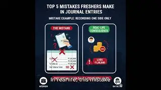 Top 5 Journal entry Mistakes