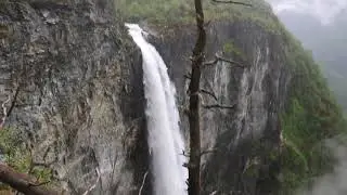 World of Waterfalls: Vettisfossen from the Upper Lookout