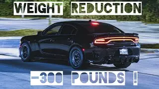 Weight reduction dodge charger/challenger hellcat
