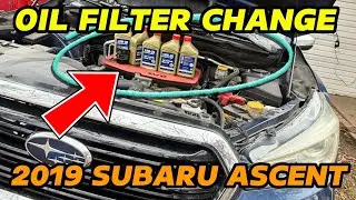 ￼ 2019 subaru ascent oil filter change