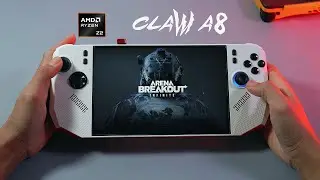 Arena Breakout Infinite _ MSI Claw A8 Performance Tested - Is it Playable? | 35W | Gameplay |