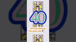 If you want to open a ETSY store - You must see it - First 40 Listing for FREE (Link in description)