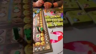 Playing Rajas of the Ganges. Really fun! #2playornot2play #boardgames #playmoregames #couplegoals