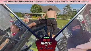 TWF JUNKYARD CHAMPIONSHIP TABLES MATCH! Pistol Pete v.s. Backpocket Banks! (TWF PBE #14)