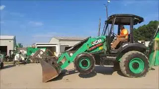 Sold! 2012 JCB 3CX-14 Backhoe Wheel Loader Tractor 4x4 Forks Aux bidadoo.com