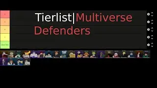 TIER LIST| Multiverse Defenders