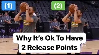 Why Its GOOD To Have 2 Different RELEASE POINTS As a ONE MOTION SHOOTER
