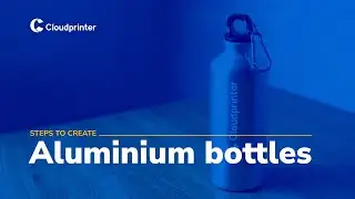 Design Aluminium bottles for printing