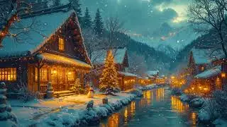 ❄️Winter and Christmas Serenity &ndash; Snow, Relaxing and Soothing Music, Picture Screen TV View 4K