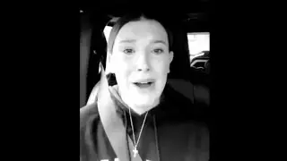 I'm crying | Millie Bobby Brown