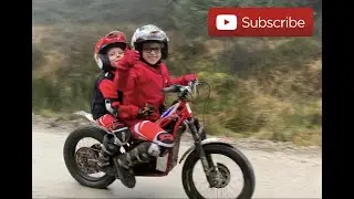 The smith brothers, Koby and Jacob #trials #motorbiketrials