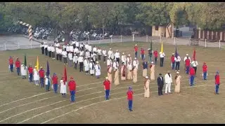 Drone view of our school band