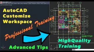 AutoCAD workspace customization- URDU HINDI