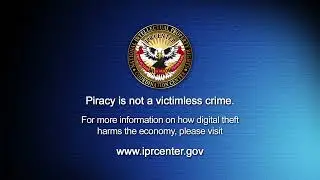 FBI Warning Screen/Anti-Piracy Screen (2021)