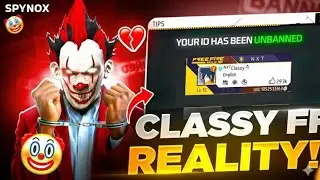SHOCKING TRUTH 😵 of Raistar's UNBAN | Classy FF ID BANNED Mystery!!