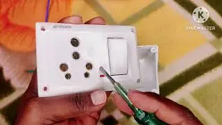 1 Switch 1 Socket 1 Indicator Connection | one switch one socket connection | Electric Board Wiring