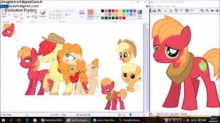 Speedpaint of A Happy Family (MLP Base)