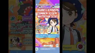 Juliana & Koraidon Summon Session | Master Fair Scout in Pok&eacute;mon Masters EX