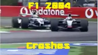F1 2004 Crashes