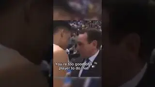 Coach K Warned us about Dillon Brooks!!! 🚨 #shorts #short #nba #basketball #duke