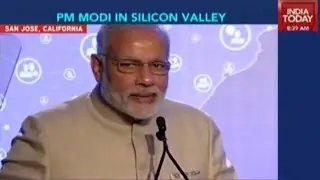 PM Modi Shares His View In Silicon Valley