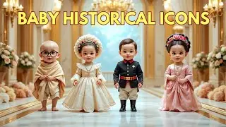 Adorable Babies Dressed as Famous Historical Icons | Baby Fashion Show 2025