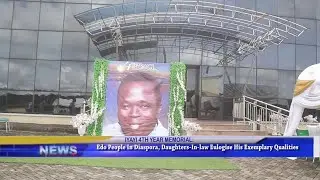 Edo People In Diaspora, Daughters-In-Law Eulogise Late Iyayi's Exemplary Qualities At 4th Memorial
