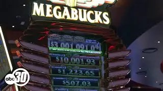 Woman wins $3.1M on Megabucks slot machine at Eagle Mountain Casino in Porterville