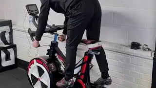 Wattbike  peak power testing with Jack w!!!