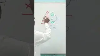 Nice multiplication short trick#trending#maths#mathematics#shorts#education#youtubeshorts#multiply🤔🤔