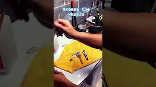 Racquet stringer maintenance clamp 3 #shorts #machines  #hacks
