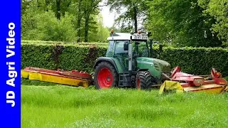Fendt 312 Vario + Fella SM310 | Mowing grass | Gras maaien  | Gras m&auml;hen | Willem Bloemendal Elspeet
