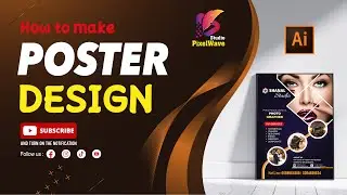 Adobe Illustrator Poster Design Tutorial | Learn Professional Layout 2025 #design #creativedesign