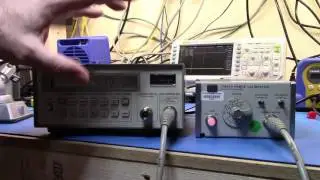 HP 437B Performance tests and power reference adjustment