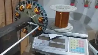 Motor coil binding tools